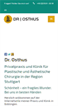 Mobile Screenshot of dr-osthus.de